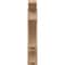 Ekena Millwork 6-in W x 28-in D x 34-in H Balboa Slat Rough Cedar Woodgrain TimberThane Outlooker, Primed Tan OUTUR060X28X34BOA24RCPR - alternate 5